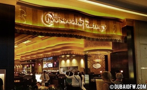 The Cheesecake Factory In Dubai Mall Dubai Ofw