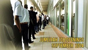 jumeirah jobs 2014
