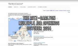 ritz carlton careers uae