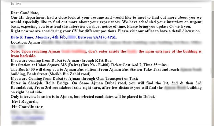 How To Spot Job Scammers And Fake Jobs In The Uae Dubai Ofw