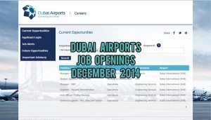 dubai airports jobs december 2014