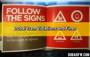 dubai tram violations fines