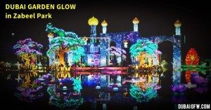 dubai garden glow attraction