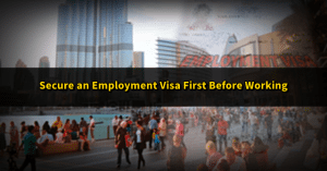 work visa uae