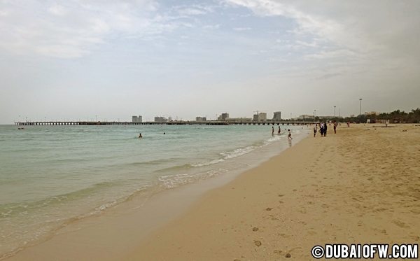 kish island beach