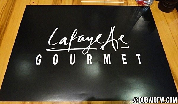 lafayette gourmet dubai mall