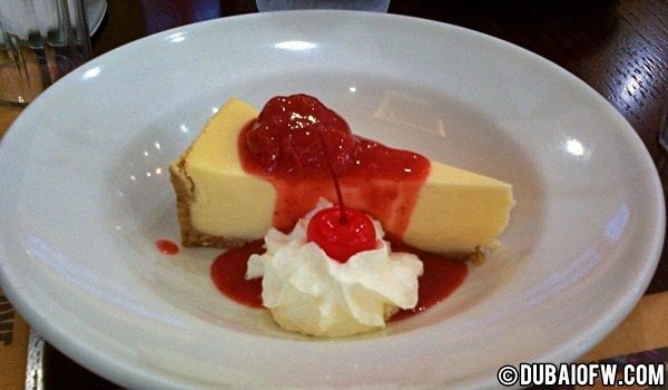 cheesecake uno grill dubai