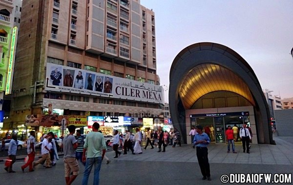 baniyas square metro station