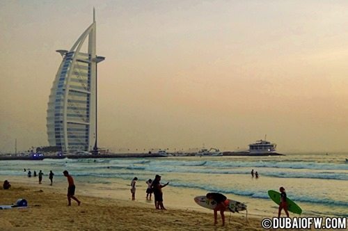 burj al arab beach