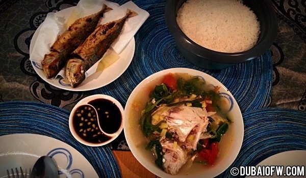 tinolang isda in dubai