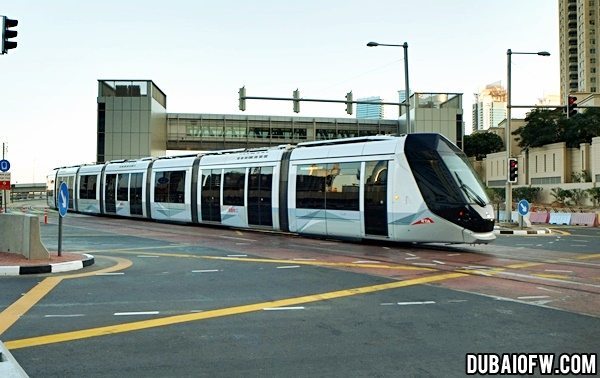 dubai tram