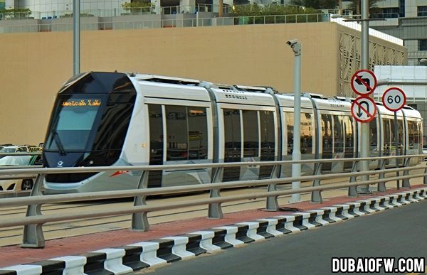 tram in dubai