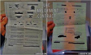 UAE-work contract dubai