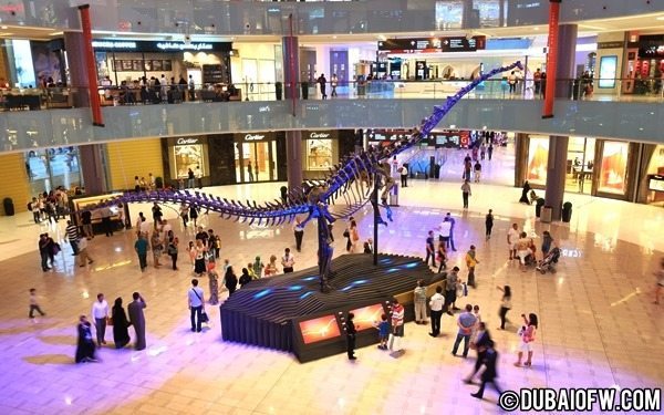 mall of america dinosaur