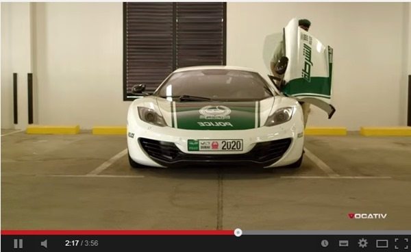 worlds fastest police cars dubai