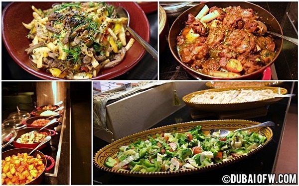 food at na3na3 resto dubai