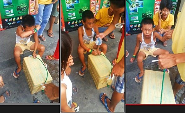 child pandesal vendor hold up
