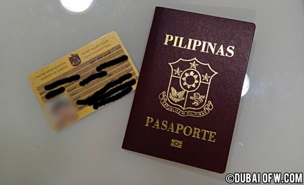 dubai passport philippines