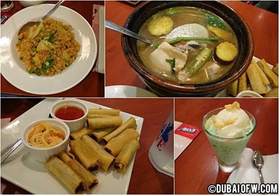 filipino food in dubai karama