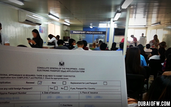 philippine passport renewal in dubai