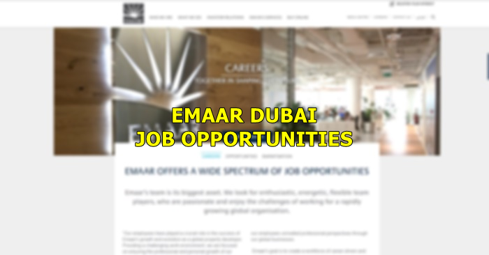 EMAAR jobs