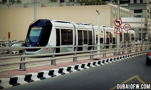 dubai tram