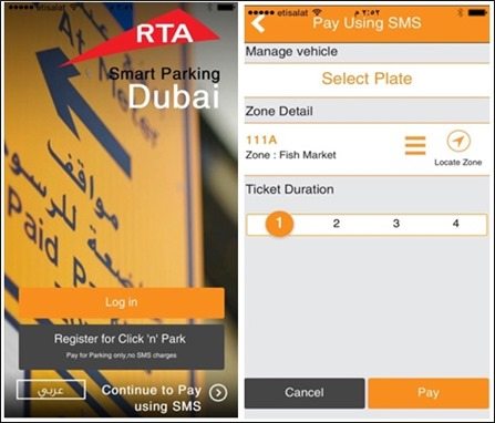 rta dubai mobile app