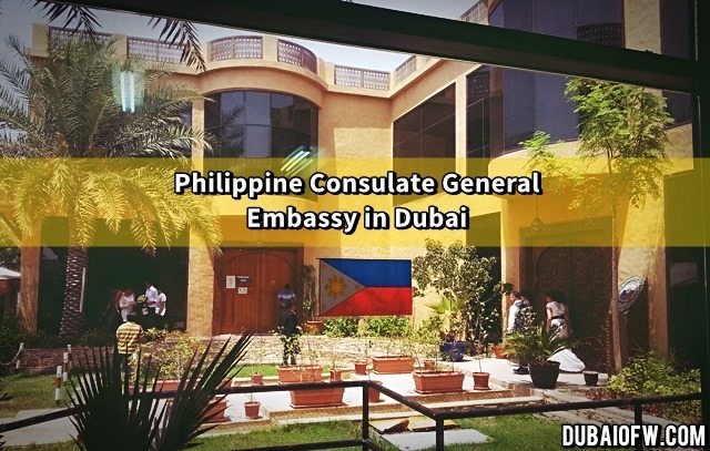 Philippine Consulate General Embassy in Dubai 