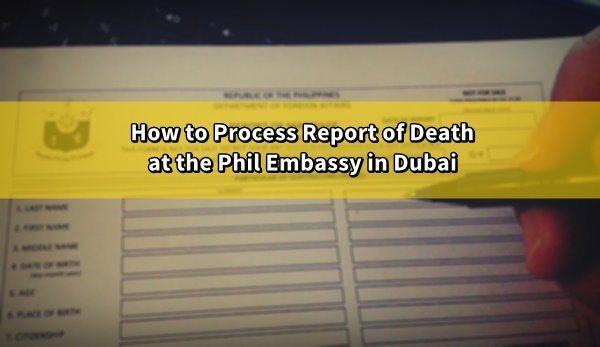 report of death phil embassy dubai