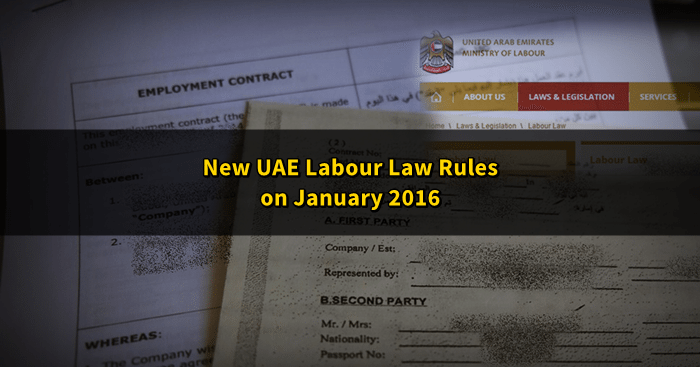 uae labour law rules 2016