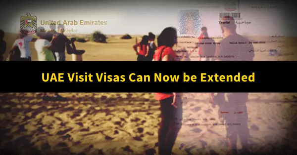 uae visit visa extensions