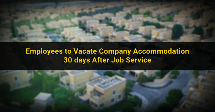 30 days company accommodation