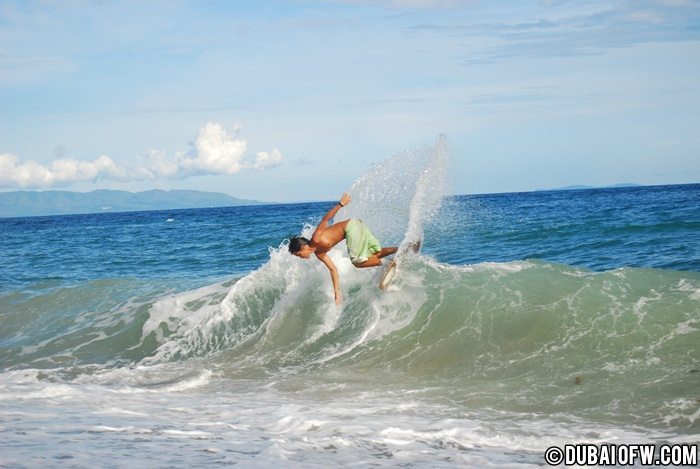 skimboarding in argao cebu