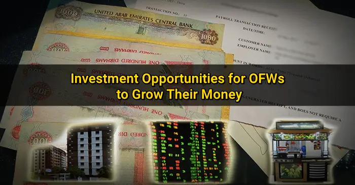 investment opportunities OFWs