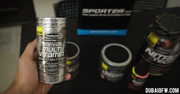 muscletech platinum multivitamins dubai