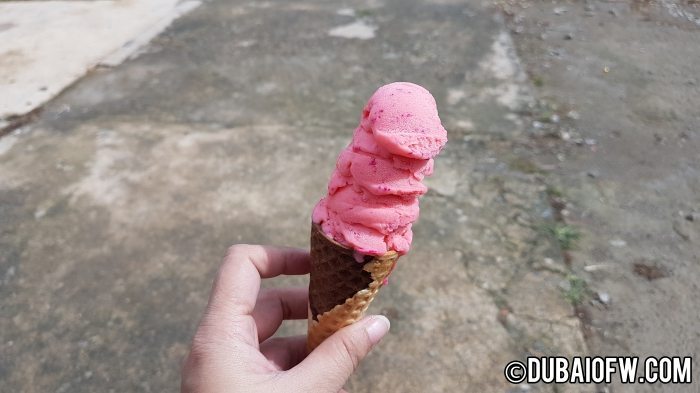 strawberry ice cream