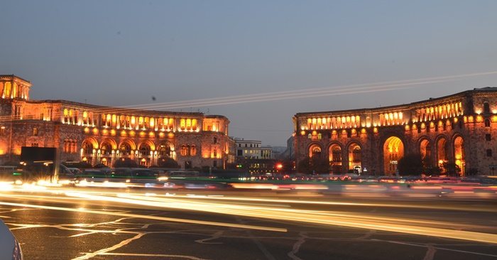 Yerevan Republic square