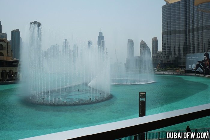 Dubai Dancing Water Fountain Biggest Choreographed Fountain In