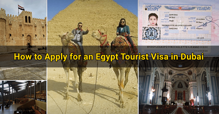 egypt tourist visa application dubai