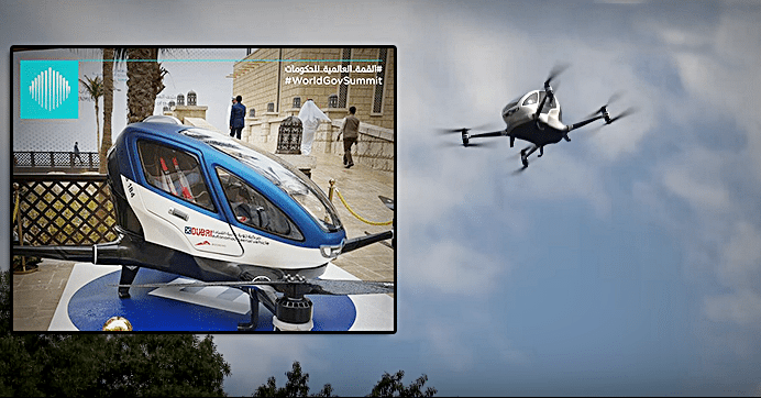 flying car dubai