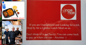 nom nom restaurant free meal