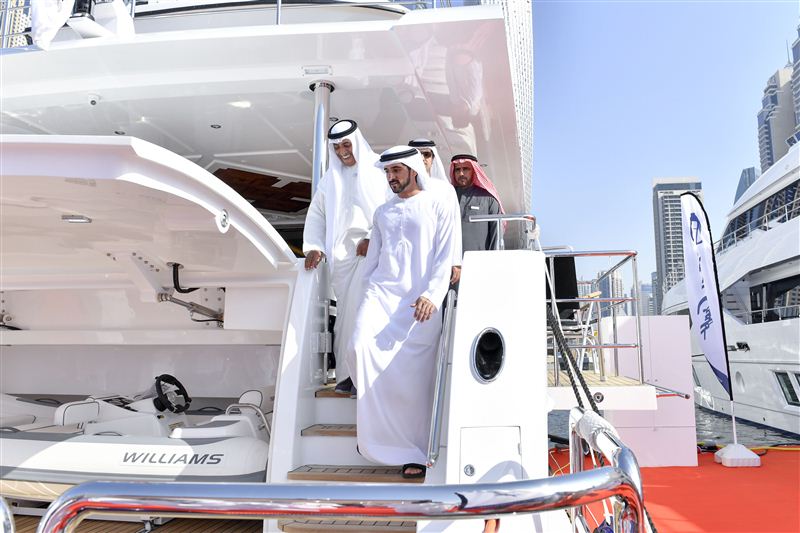 prince hamdan dubai boat show