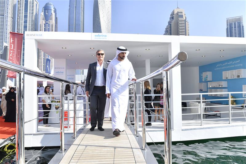 prince of dubai international boat show