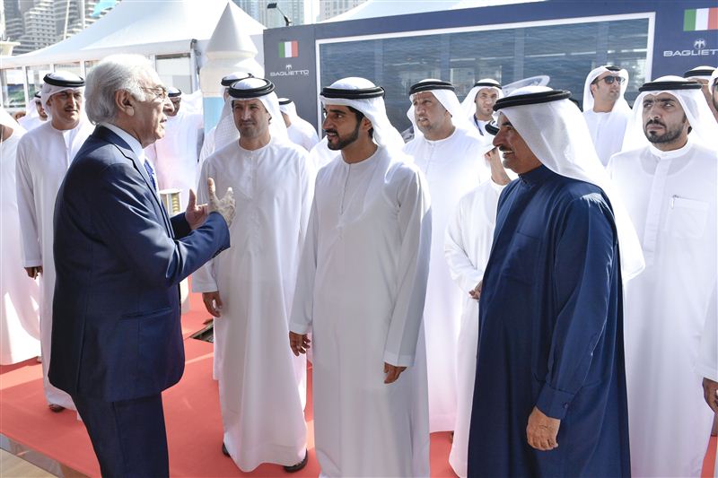 sheikh hamdan photos boat show