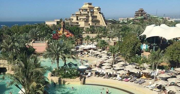 Aquaventure Water Park in Palm Jumeirah