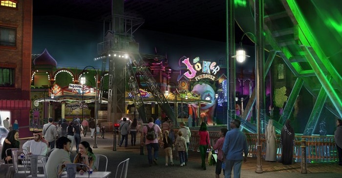 warner bros world, abu dhabi gotham