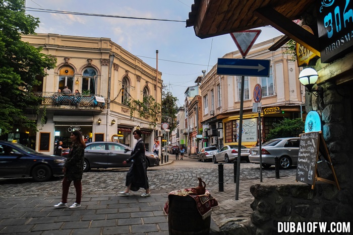 streets in tbilisi