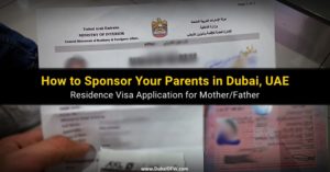 how to sponsor mother father uae
