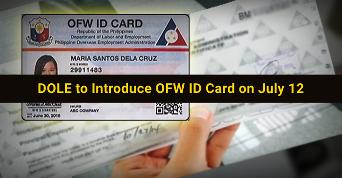 ofw id card for filipinos