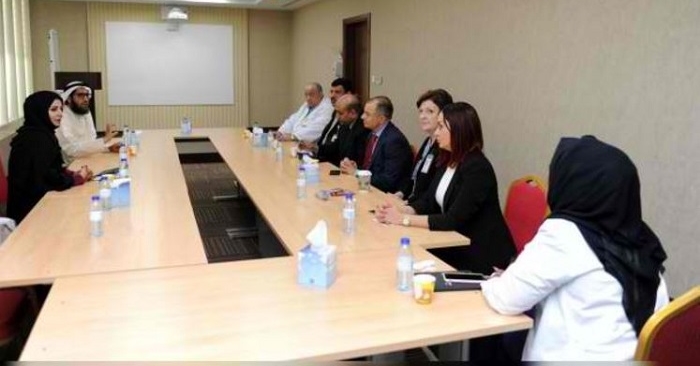 DHA officials discuss the new project